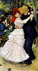 Dance at Bougival I by Pierre Auguste Renoir